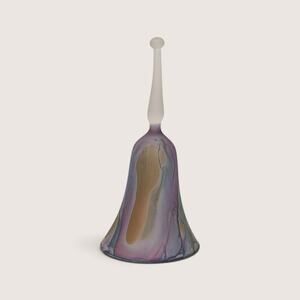 Vintage Rueven Art Glass Decorative Bell-Shaped Figurine